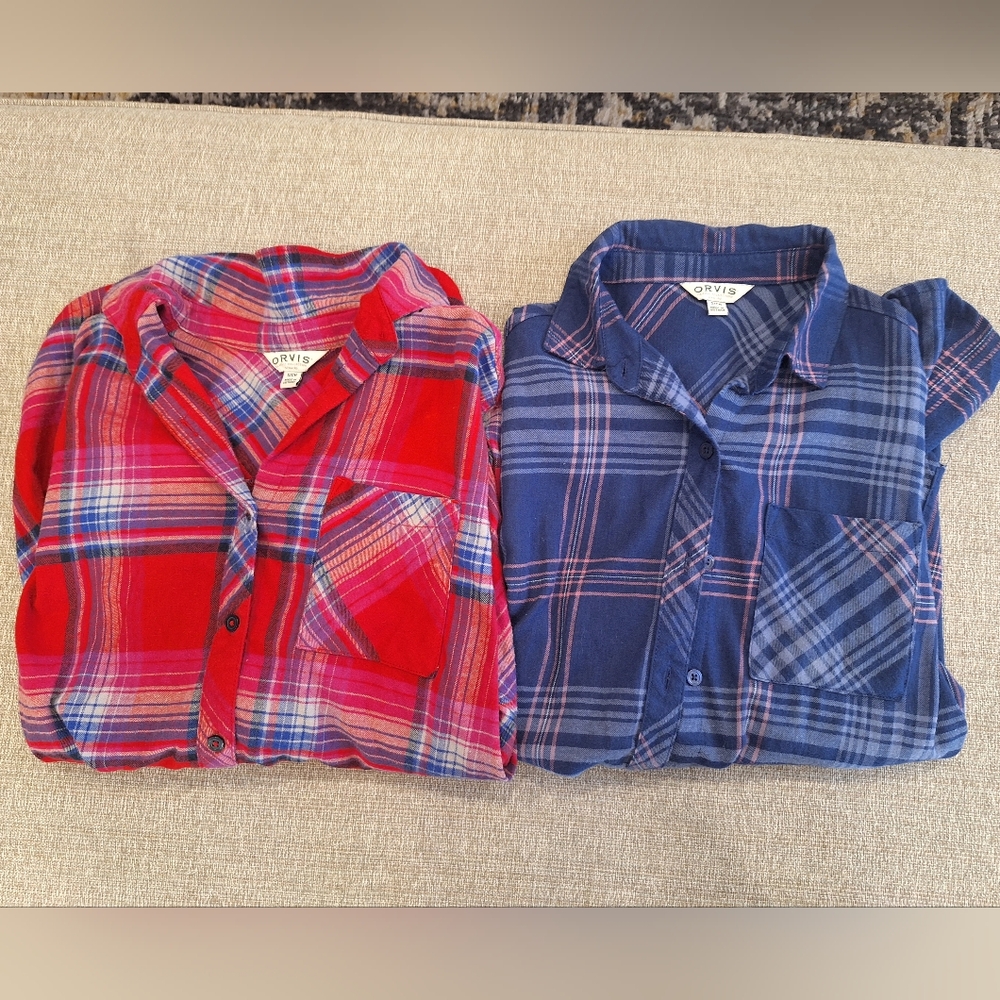 Womens Orvis Flannels